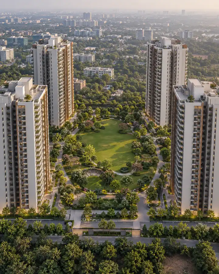 Concorde Electronic City project exterior reference image